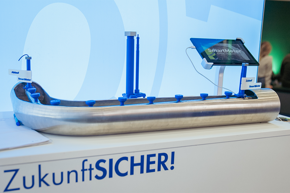 Demonstrator Leckageerkennung aus dem Projekt mit HST Systemtechnik