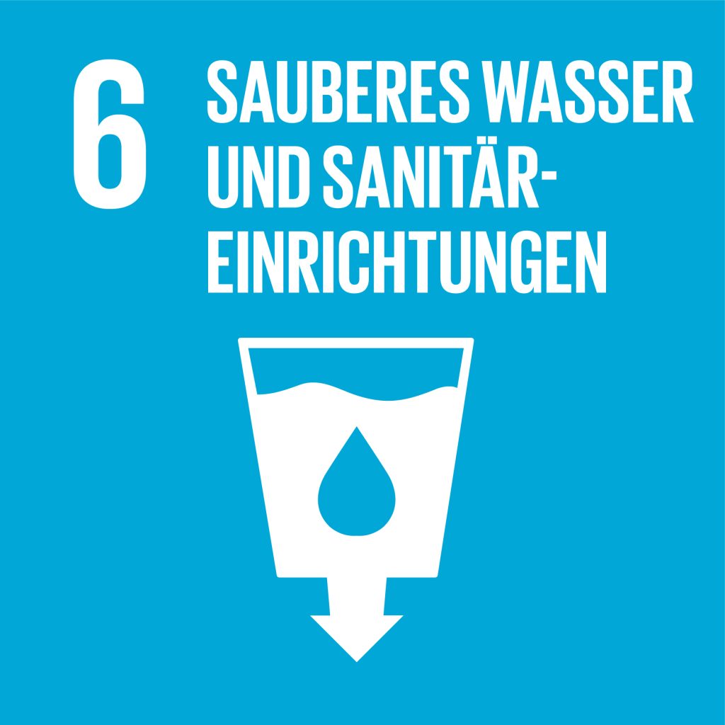 SDG Icon Nummer 6