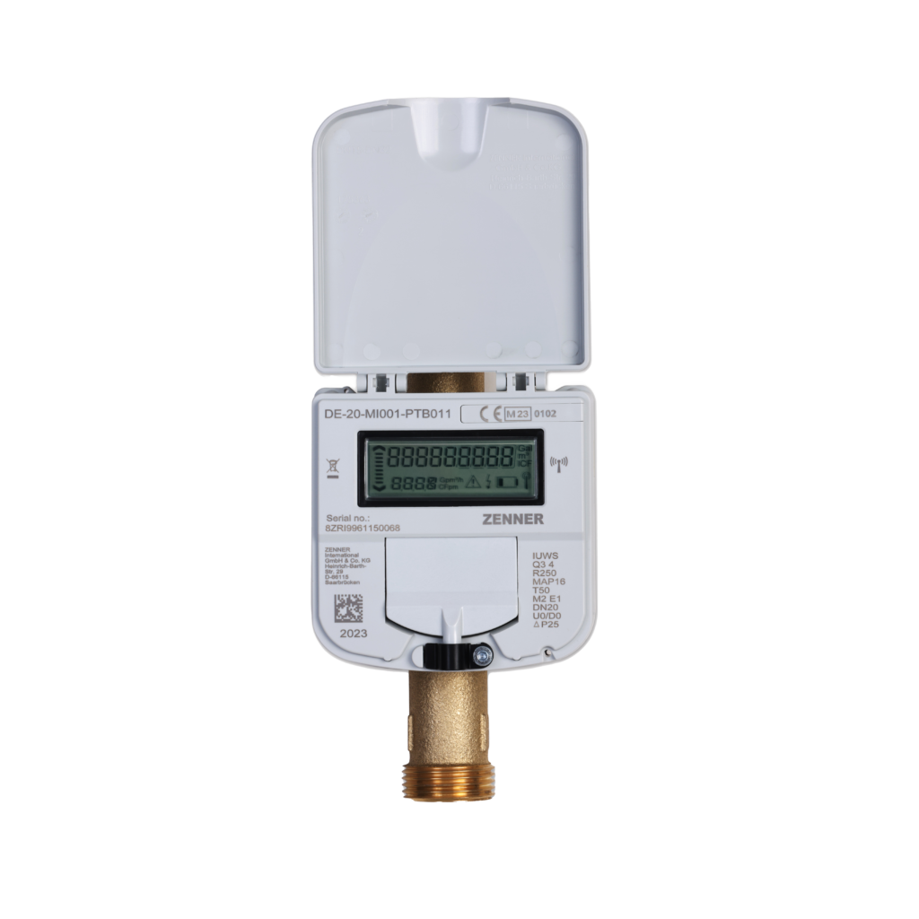 IUWS: First ZENNER water meter with parallel wireless technology