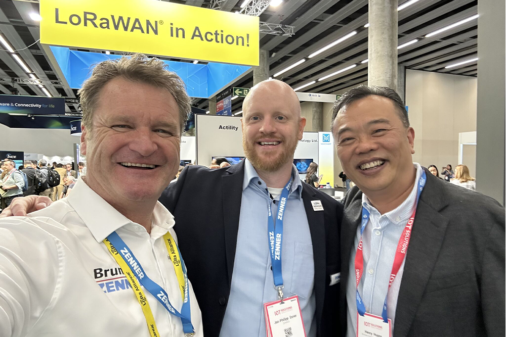 Team ZENNER at the IoT Solutions World Congress 2025