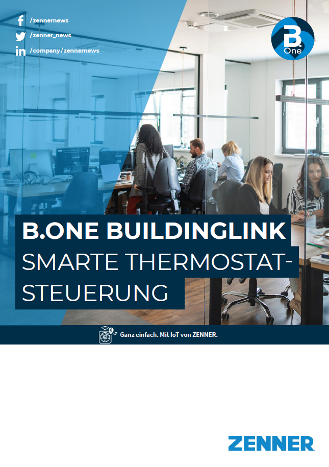 Cover Broschüre B.One BuildingLink