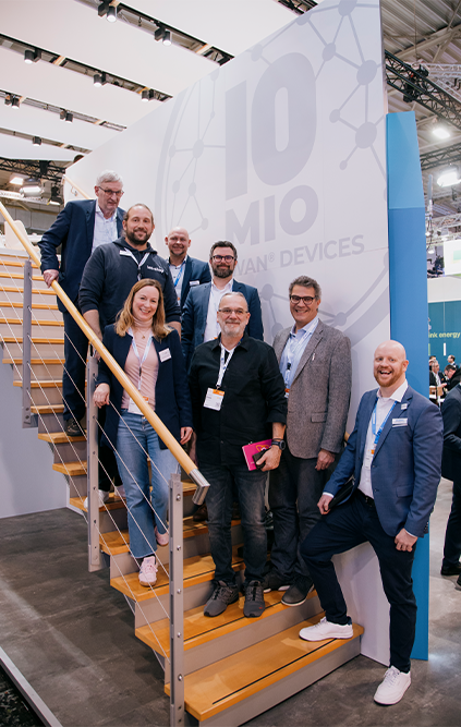 LoRa Alliance Mitglieder am ZENNER Messestand auf der E-world 2026