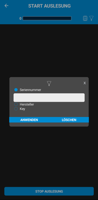 Filter B.One Device Manager