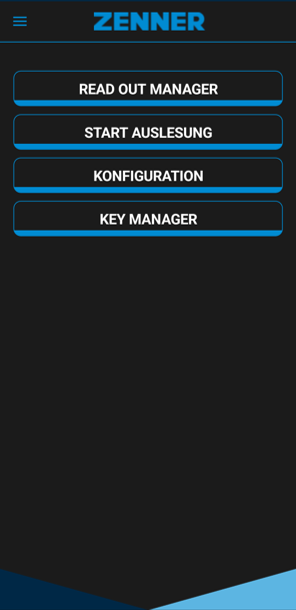 Startseite B.One Device Manager