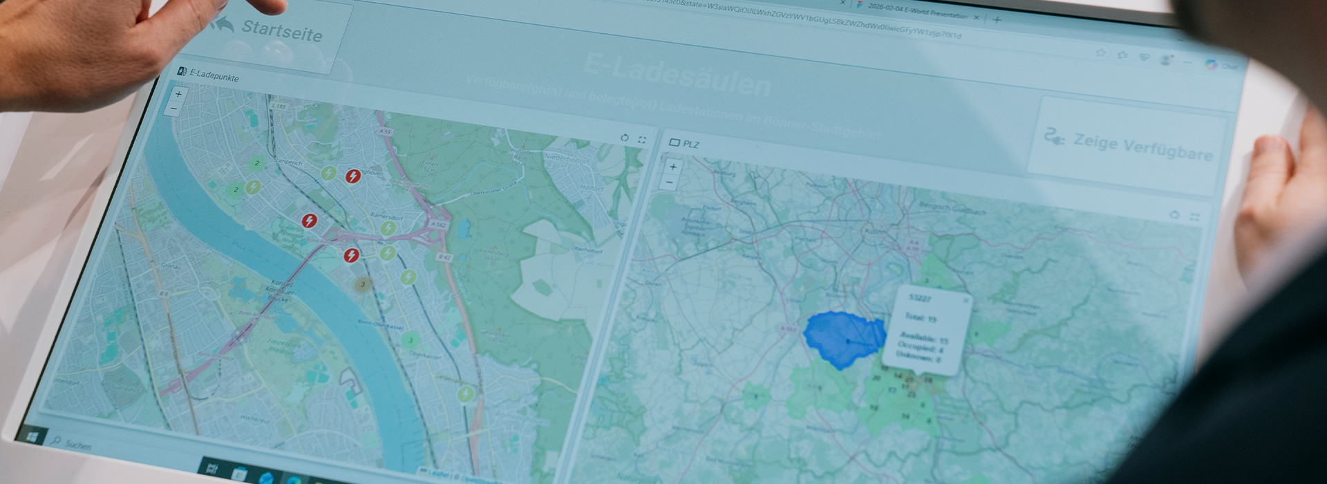 Smart City Dashboard der Stadtwerke Bonn