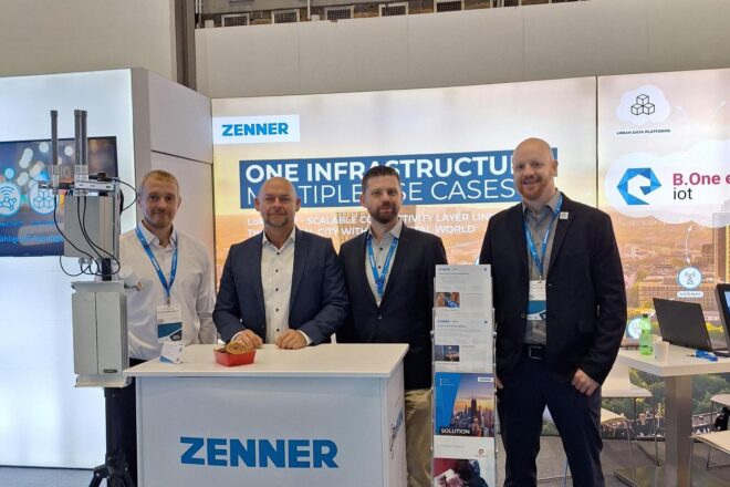 Zenner Team am SCCON Messestand